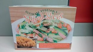 Ultimate vegetable spiral slicer box of 6