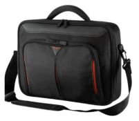 Classic 14" Clamshell Case - Black/Red