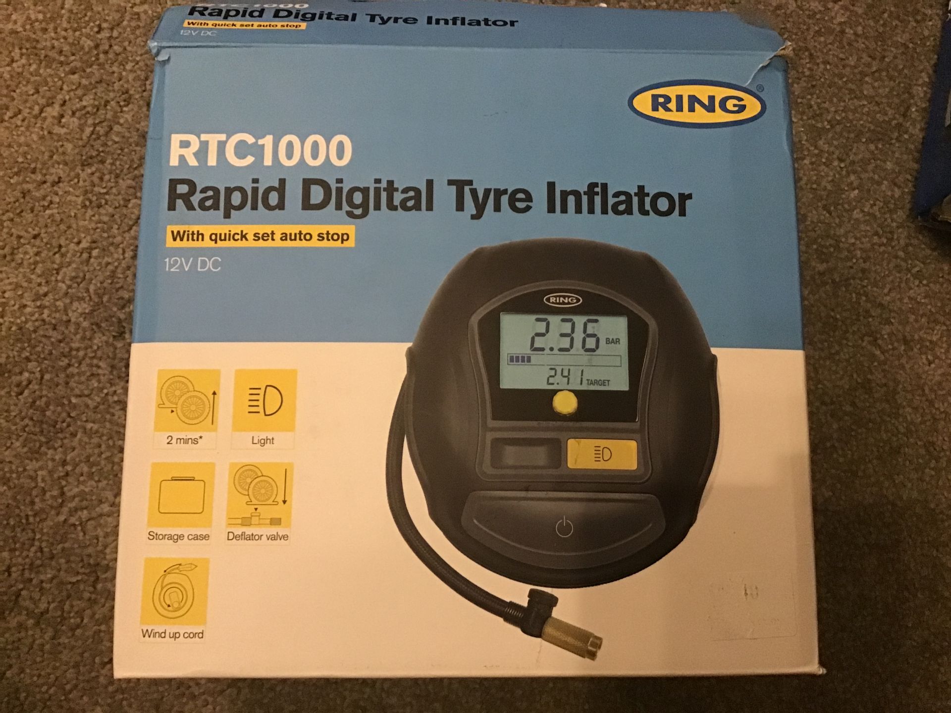 Ring RTC Tyre Inflator