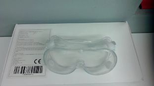 Safety goggles sealed 10pk