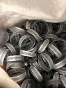 Large quantity of Hose clips