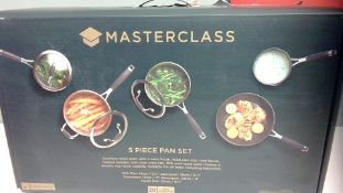 Masterclass 5 piece pan set