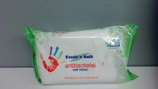 Fresh n soft antibacterial wet wipes