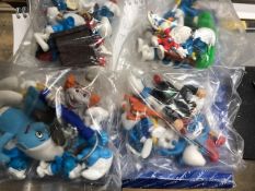 Collection of Smurf Figurines