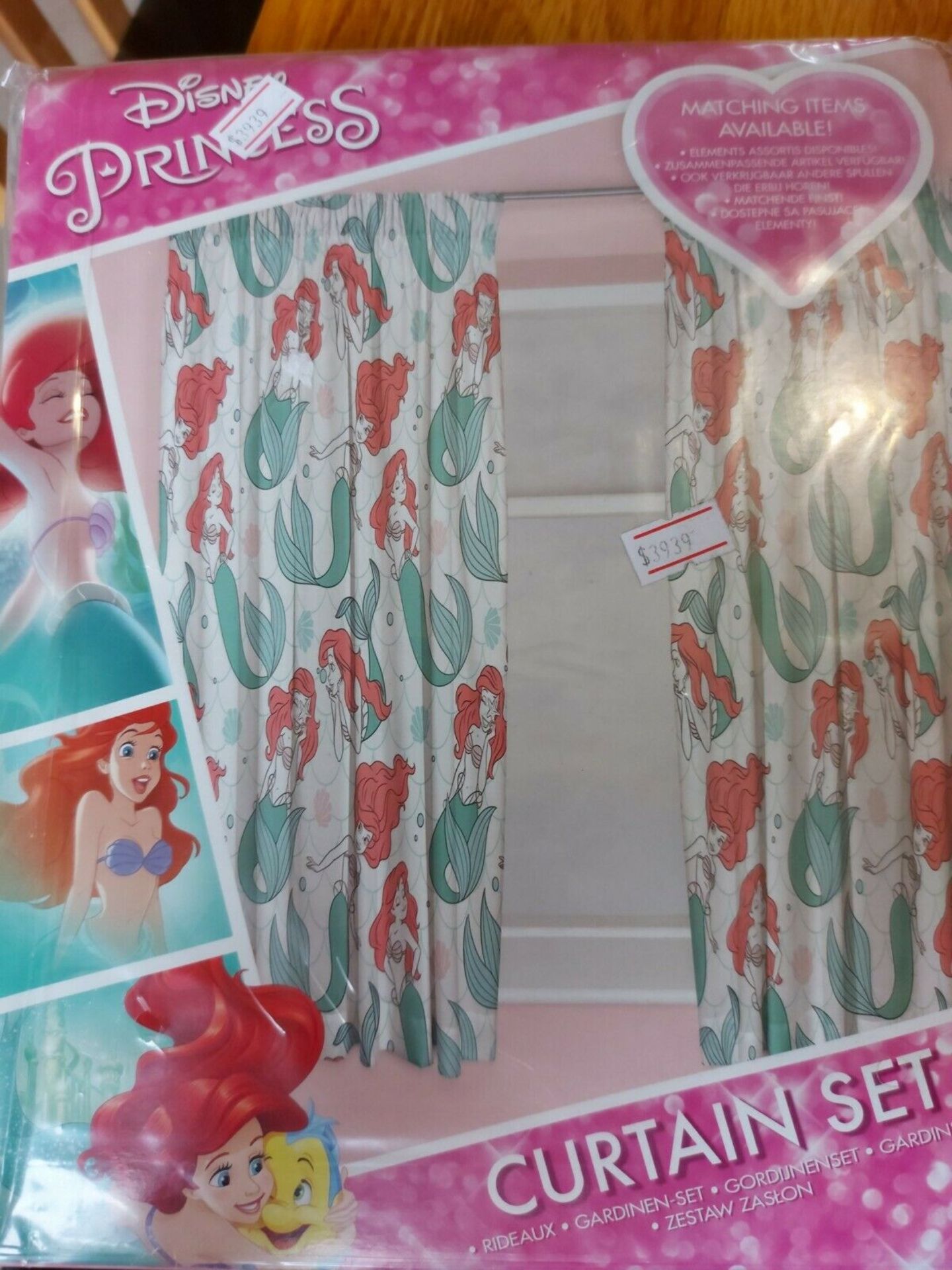 6x Disney items including Curtains and creative play items - Image 3 of 3