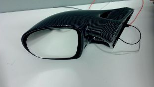 BMW M3 wing mirrors electric carbon fiber