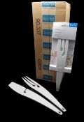 24x Sets of Kitchen Cooking Utensils/Salad Servers - Koziol "ShadowÓ