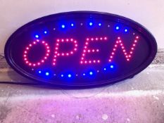 LED "OPEN" Sign