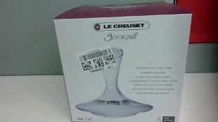 Le Creuset screpull decanter