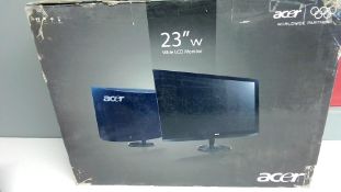 Acer 23"wide lcd monitor