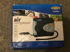 Ring analogue tyre air compressor