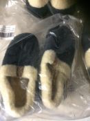 Job lot of 5 bagged pairs Gumusservi Ladies Slippers, 4-Layer Memory Foam Slippers.