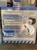 Brand New 2 x Motion Activated Cordless Light