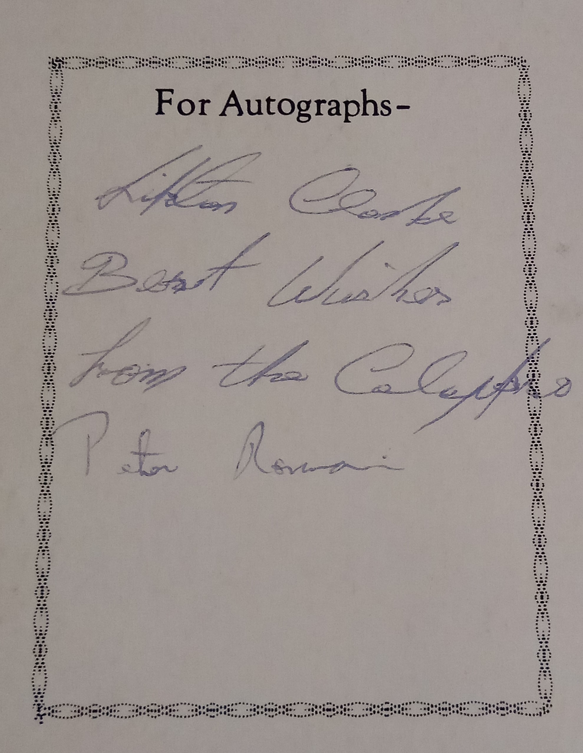 The Calypso Kings - The Many Moods Of - Autographed On Back Cover. (P) - Image 2 of 5