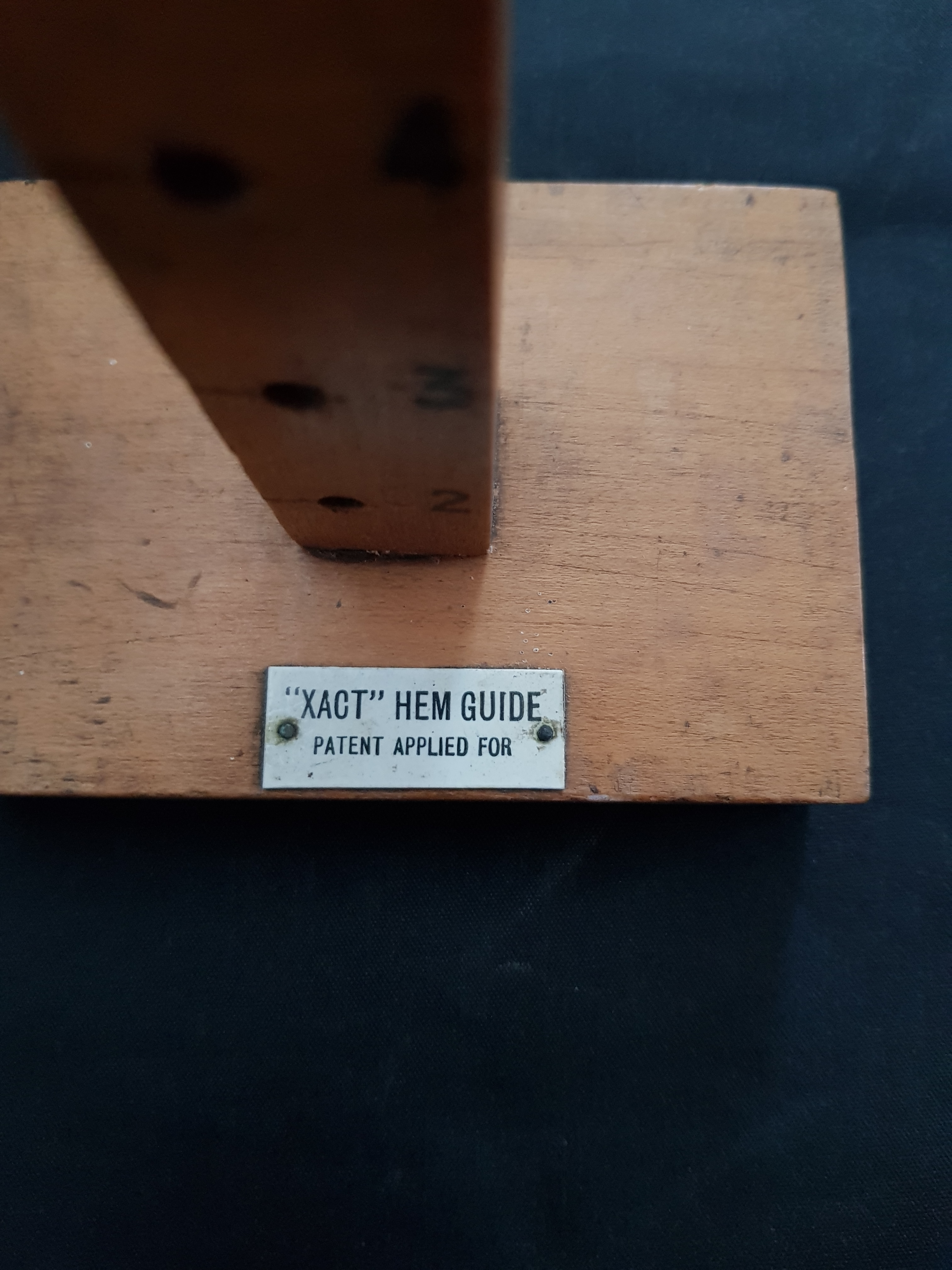 Early 1900's Foot measure and Hem Measure. - Image 7 of 7