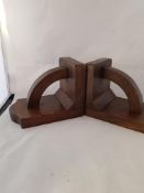 Art Deco Treen Book Ends