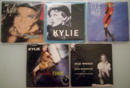 Kylie Minogue Collection Of 41 x 7" Vinyl (M&P)