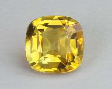 Yellow Sapphire, 1.04 CT