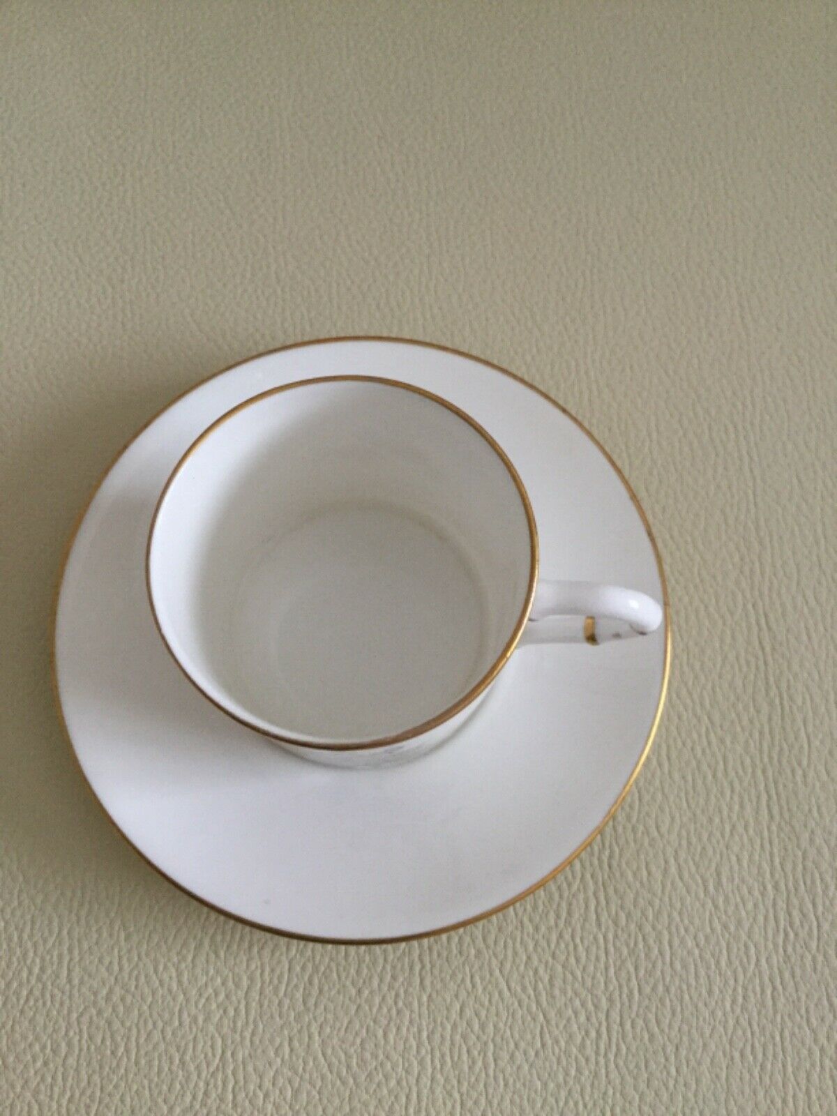 Royal Worcester Bournemouth Coffee/Espresso Cup & Saucer With Gold Gilding - Image 5 of 6