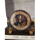 Art Deco Chinoiserie Mantle Clock