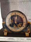 Art Deco Chinoiserie Mantle Clock