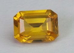 Yellow Sapphire, 1.04 Ct