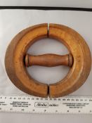 Vintage Treen Hat Stretcher