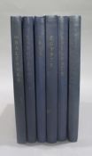 6 Volumes Les Albums des Guides Bleus 1950's