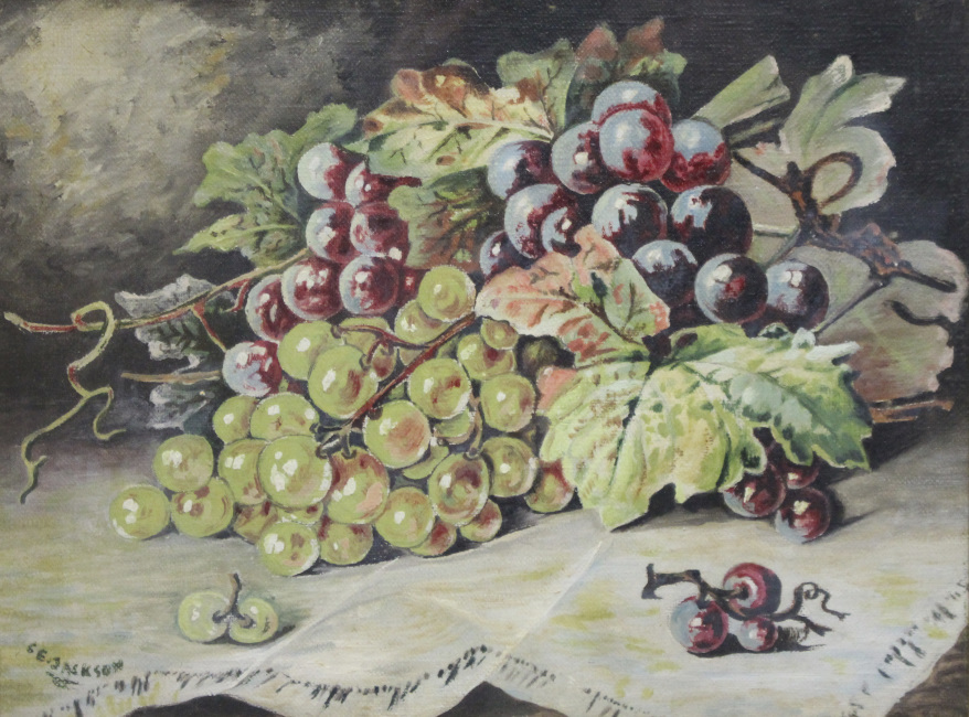 Pair of Signed Still Life Paintings Oil on Canvas - Image 6 of 10