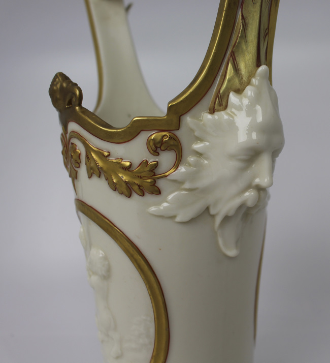 Royal Worcester Exhibition Vase 1884 - Image 7 of 14