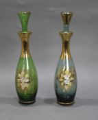 Pair of Venetian Murano Decorative Decanters