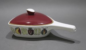 Vintage Denby Stoneware Handled Lidded Serving Dish
