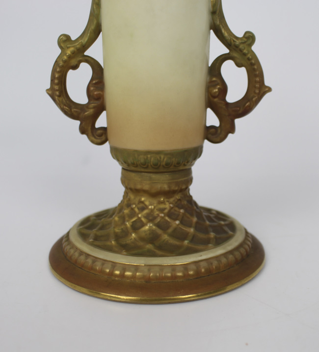 Early 20th c. Royal Worcester Blush Vase - Image 4 of 8