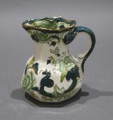 Mason's Ironstone Green Chartreuse Cream Jug