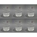 Set of 6 Tudor Crystal