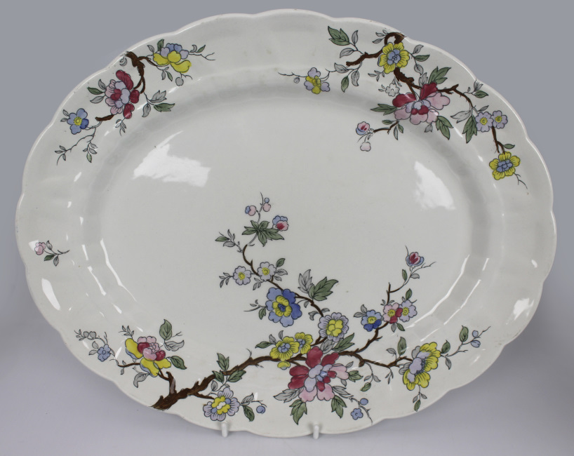 Booths Chinese Tree Serving Platter