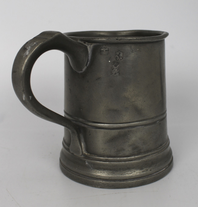 Antique Victorian Pewter Tankard "Old Lord Raglan" - Image 3 of 5