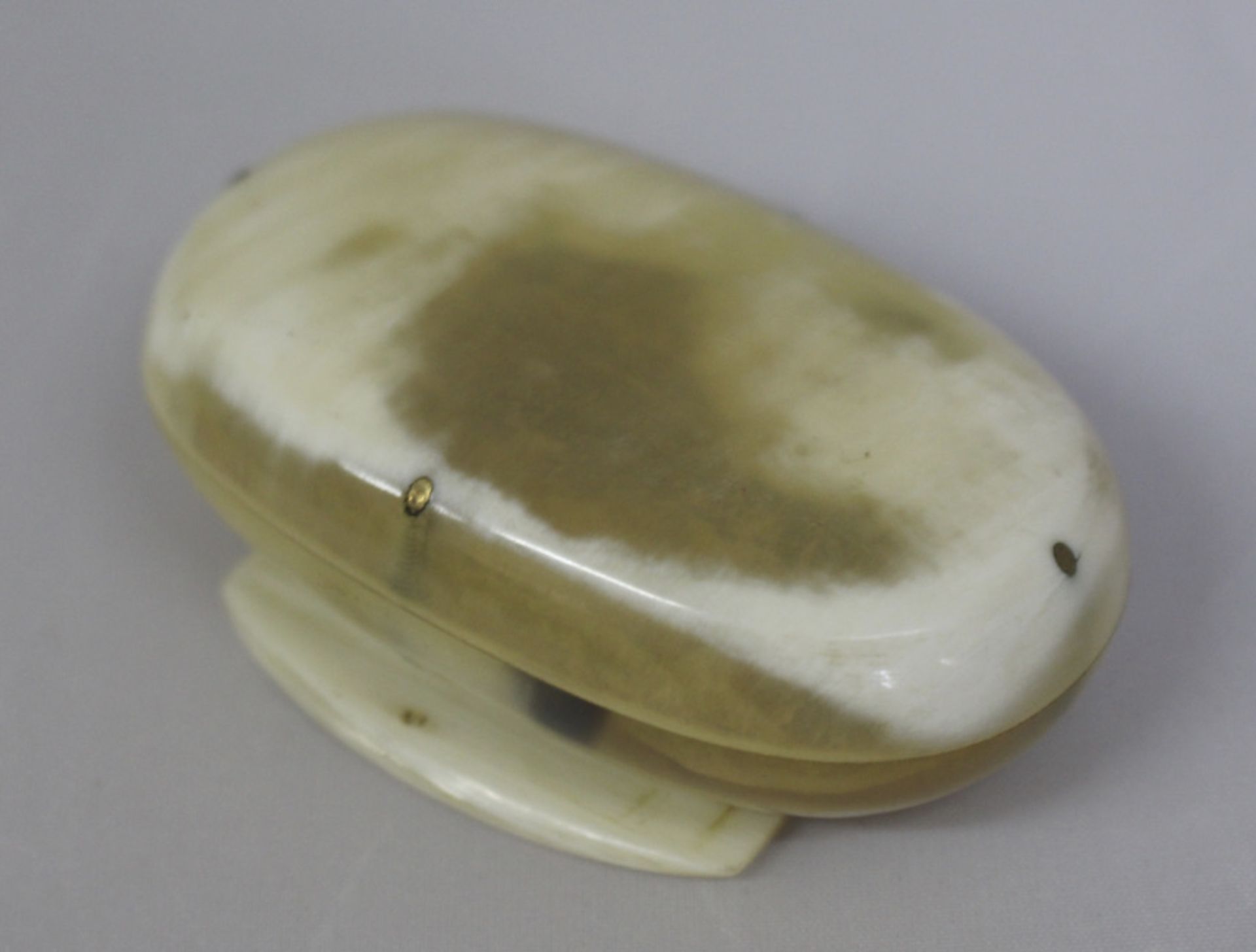 Antique Georgian Horn Snuff Box - Image 4 of 4