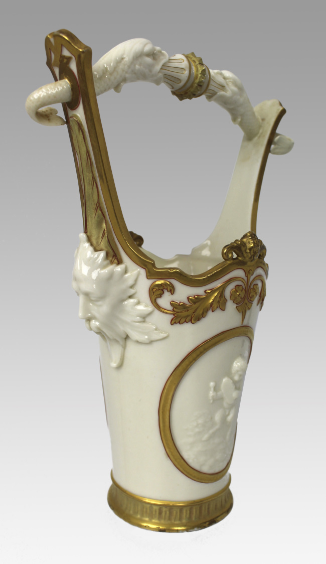 Royal Worcester Exhibition Vase 1884 - Image 2 of 14