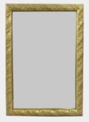 Gilt Leaf Framed Bevelled Glass Wall Mirror 52 x 75 cm