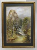 Original Watercolour Landscape Framed