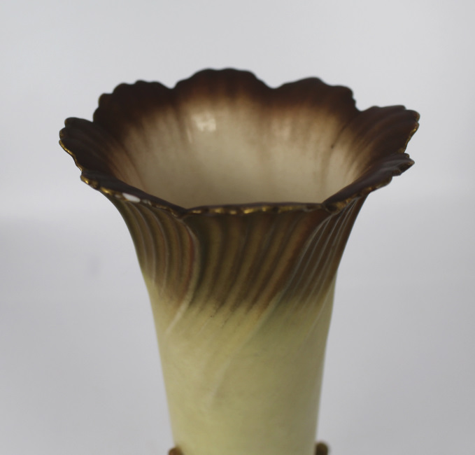 Early 20th c. Royal Worcester Blush Vase - Image 7 of 8
