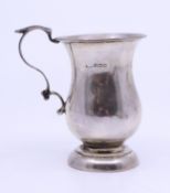 Solid Silver Christening Cup Birmingham 1916