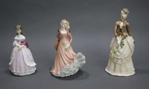 Set of 3 Royal Worcester Figurines