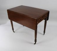 English Regency Mahogany Pembroke Table