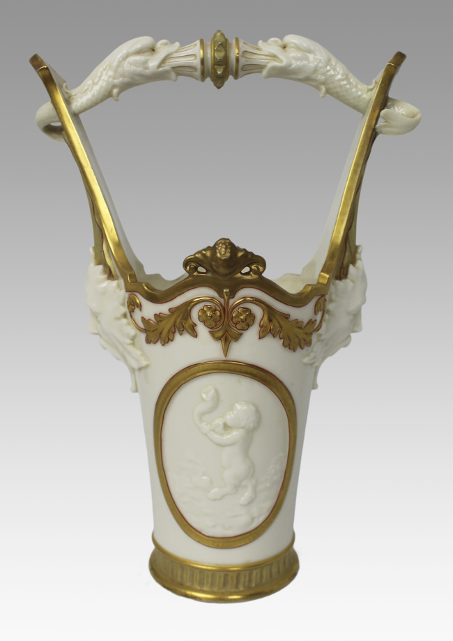 Royal Worcester Exhibition Vase 1884 - Image 4 of 14