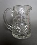 Fine Stuart Beaconsfield Cut Glass 1 Litre Jug