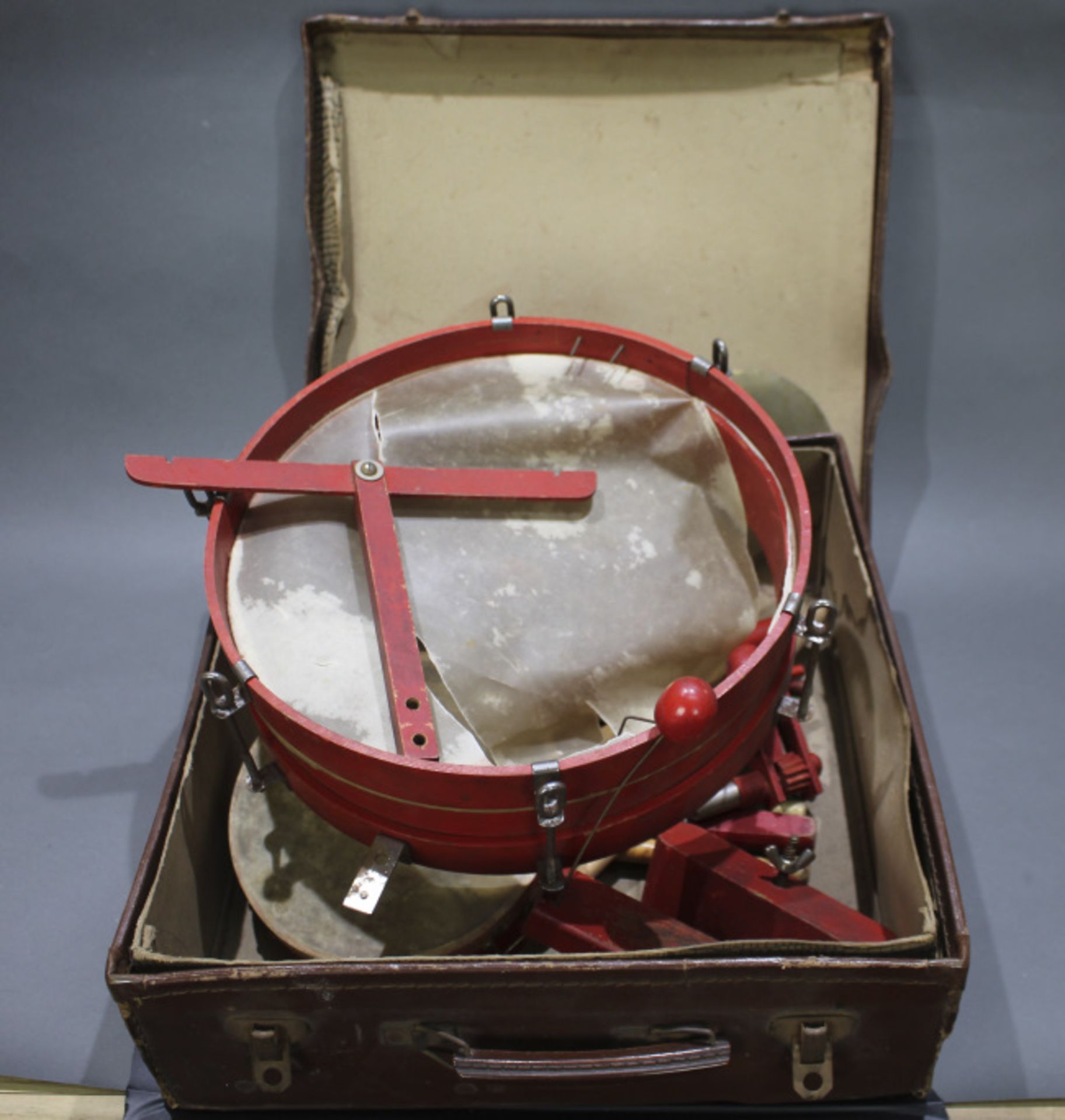 Old Cased Drum & Assorted - Image 2 of 3