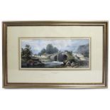 Watercolour Landscape by Thomas Rowbotham (Irish, 1823-1875)