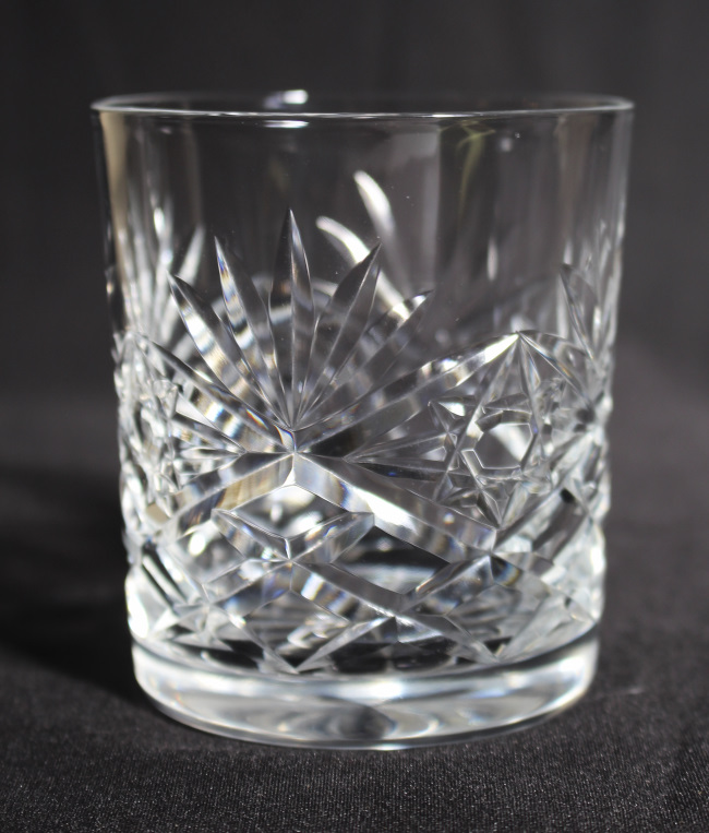 Set of 6 Cut Glass Stourbridge Crystal Spirit Glasses - Image 2 of 5